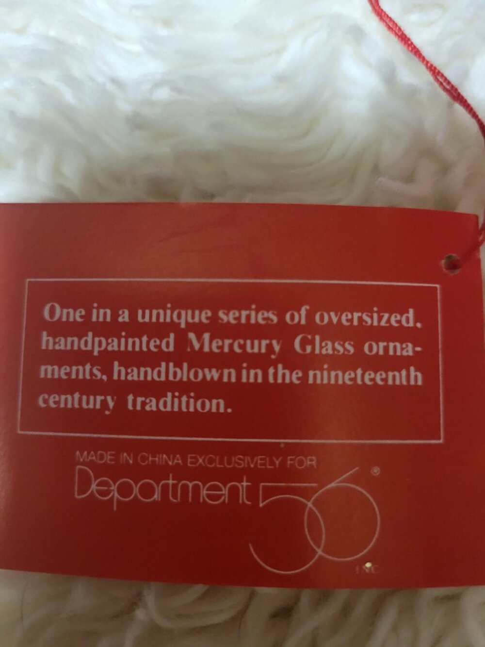 Department 56 Volkswagen Beetle Oversized Mercury Glass Ornament  6" X 5" - Picture 13 of 14